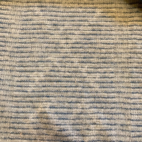 VTG Alafaoss Icewool Icelandic Wool Poncho With Hood OSFM Blue/White Snowflake - Picture 13 of 17